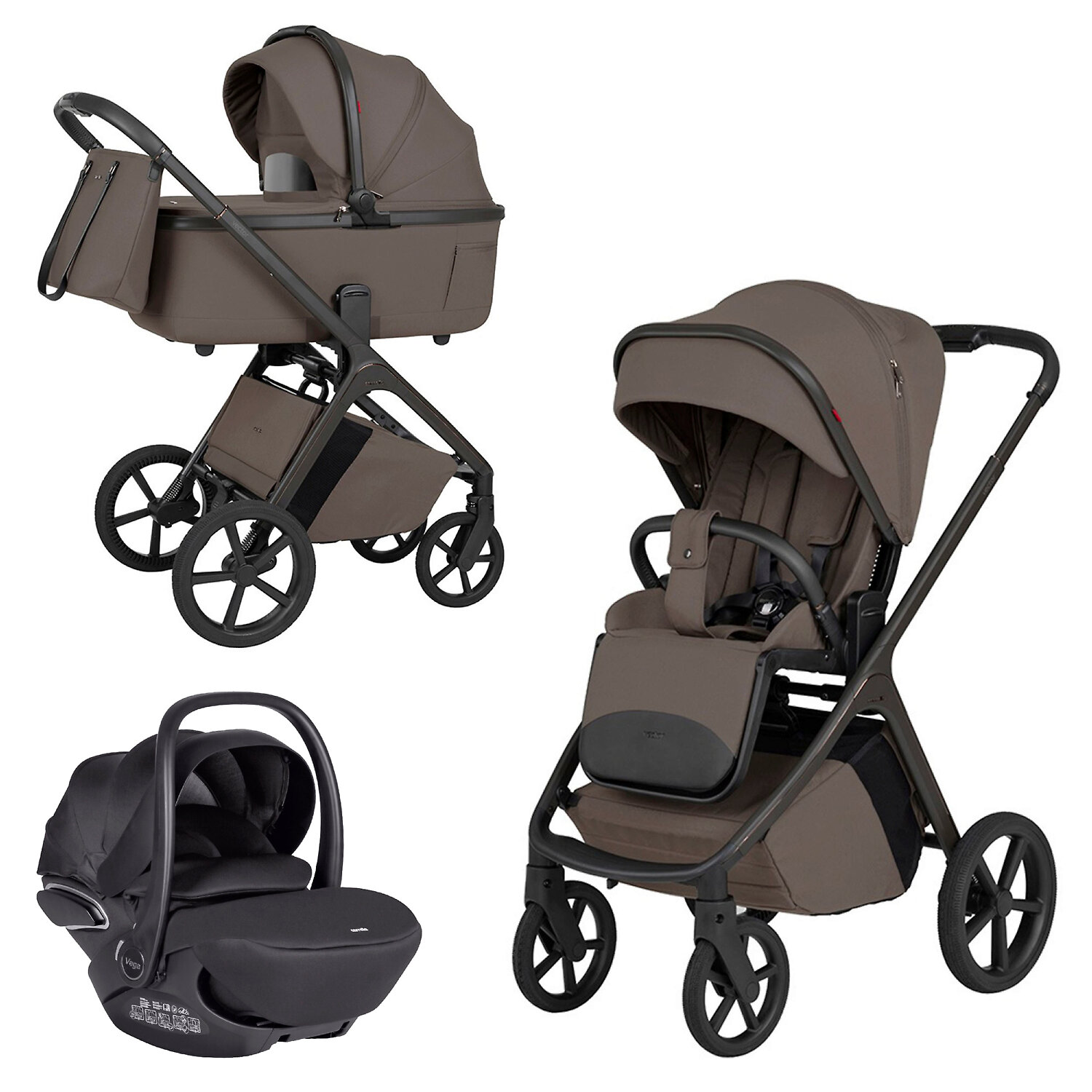 Carrello Vector F + Vega - Коричневый (Koa Brown)
