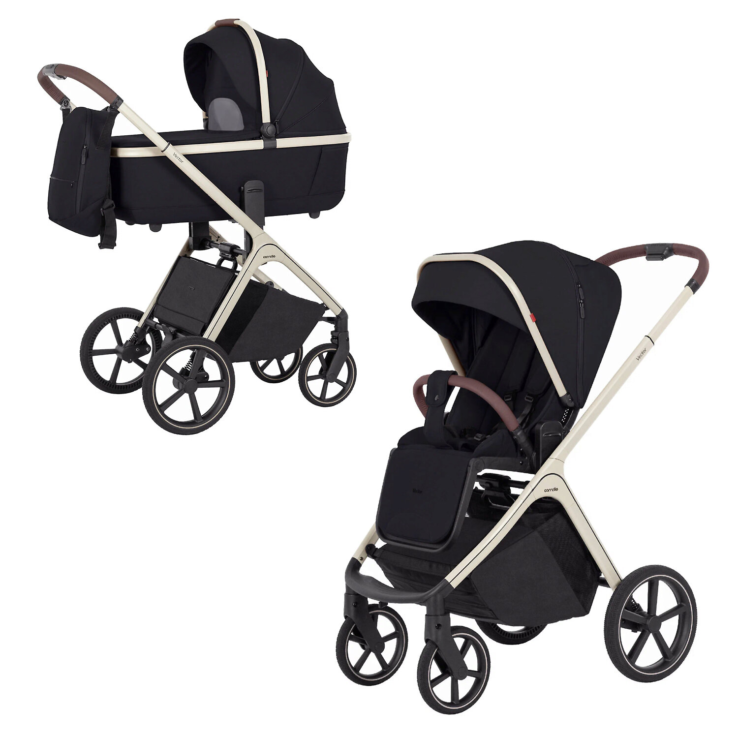 Carrello Vector - Чёрный (Pearl Black)