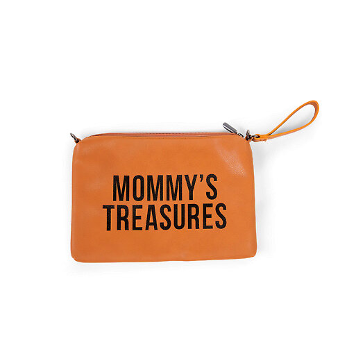 Childhome Mommy`s Treasures Clutch - Коричневый (Leatherlook Brown)