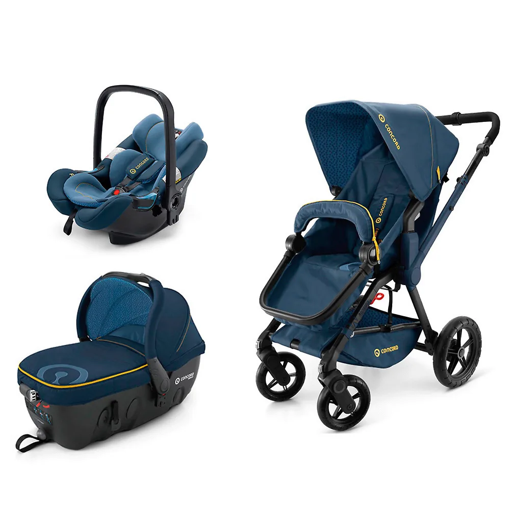 Concord Wanderer Travel Set - Синий (Denim Blue)