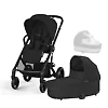 Cybex Balios S Lux - Чёрный (Moon Black BLK / CRC / 2025 - Дождевик)