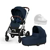 Cybex Balios S Lux - Синий (Ocean Blue SLV / CRC / 2025 - Дождевик)
