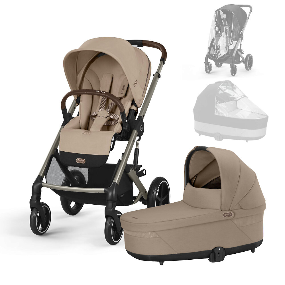 Cybex Balios S Lux - Бежевый (Almond Beige TPE RC / CRC / 2025 - Дождевики)