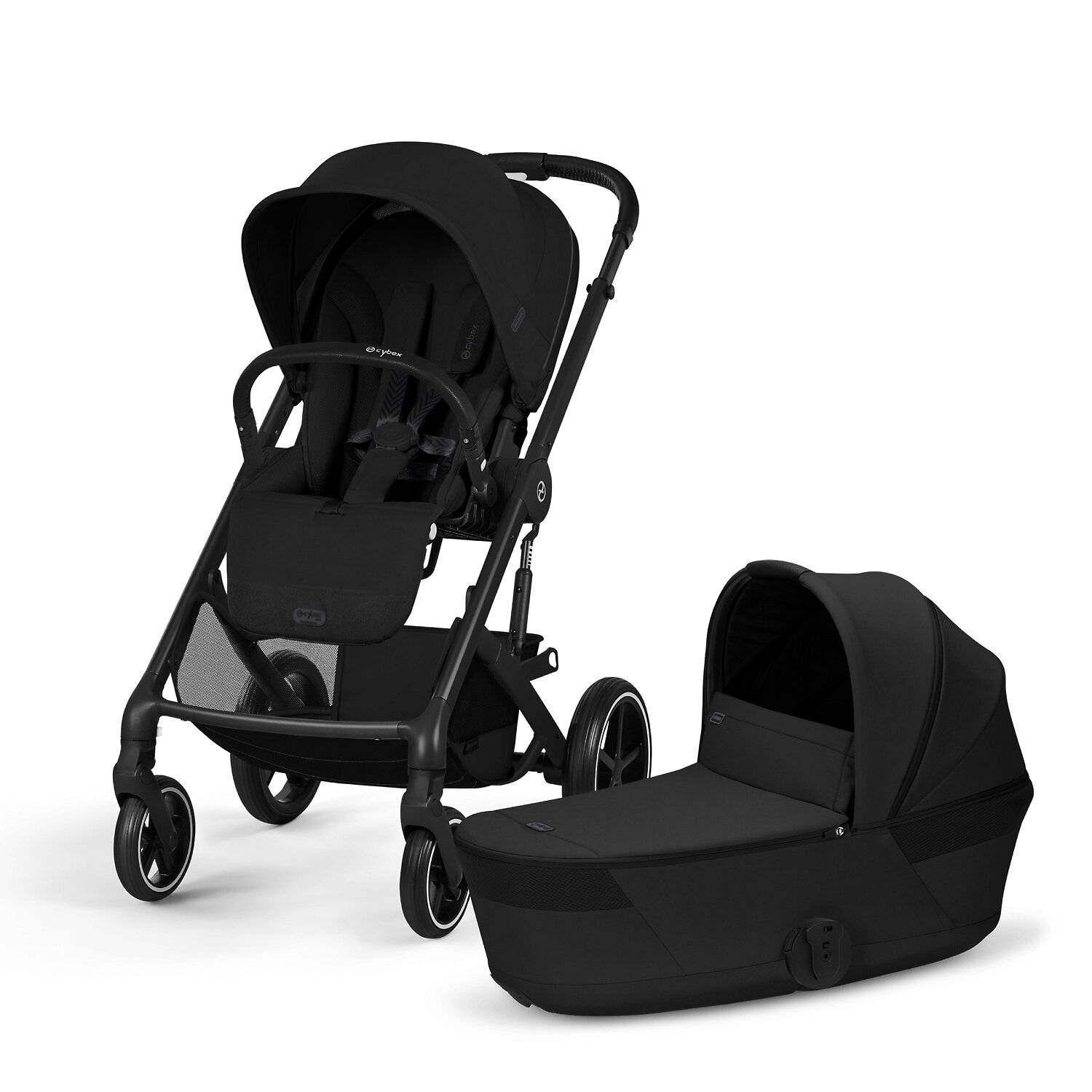 Cybex Balios S Lux - Чёрный (Moon Black BLK / 2026)