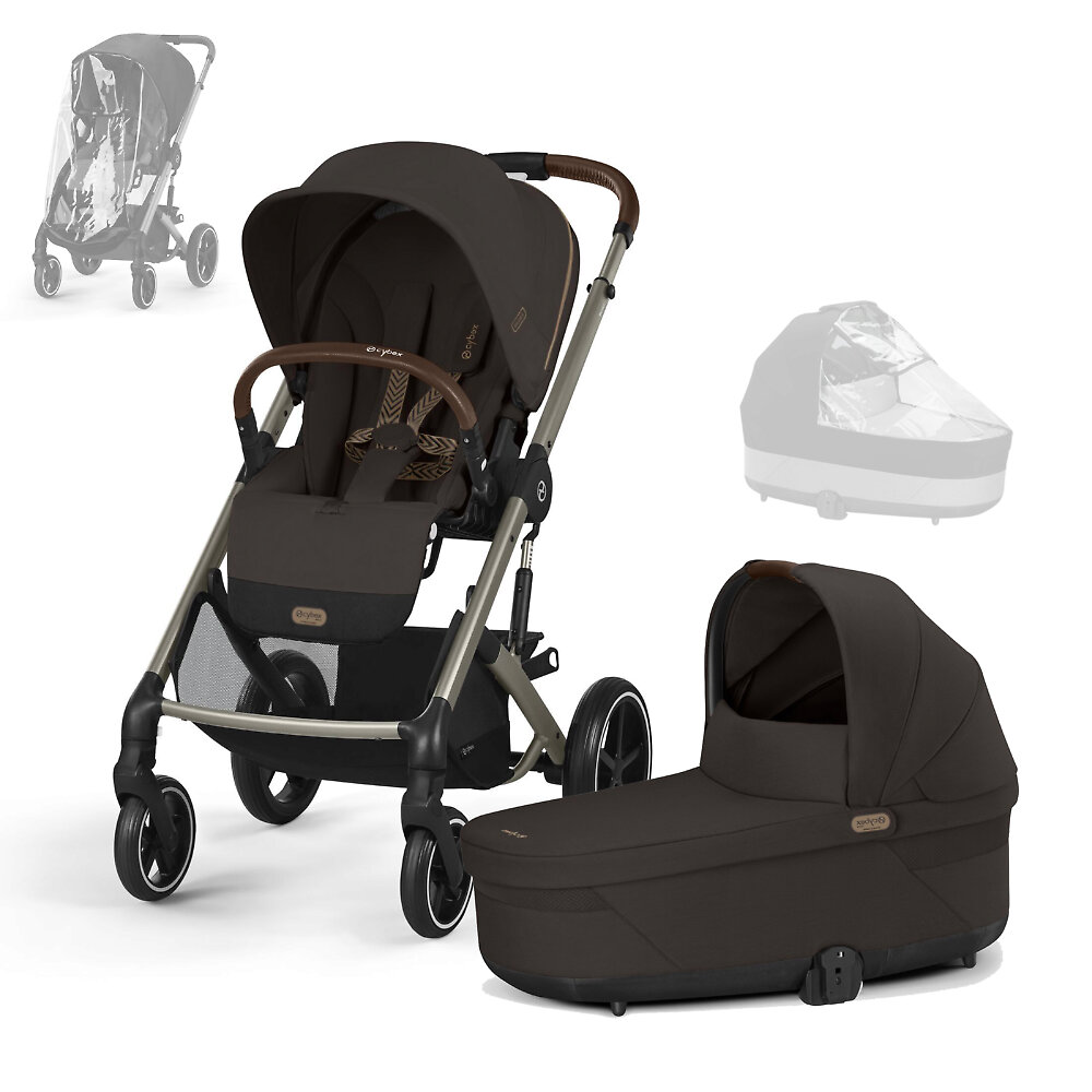 Cybex Balios S Lux - Шоколадный (Chocolate Brown TPE RC & CRC / 2025 - Дождевики)