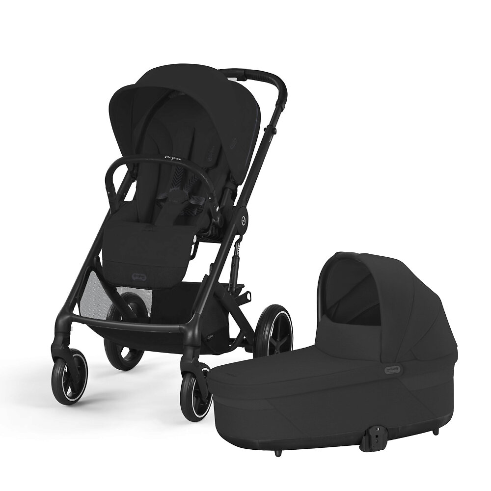 Cybex Balios S Lux - Чёрный (Moon Black BLK RC)