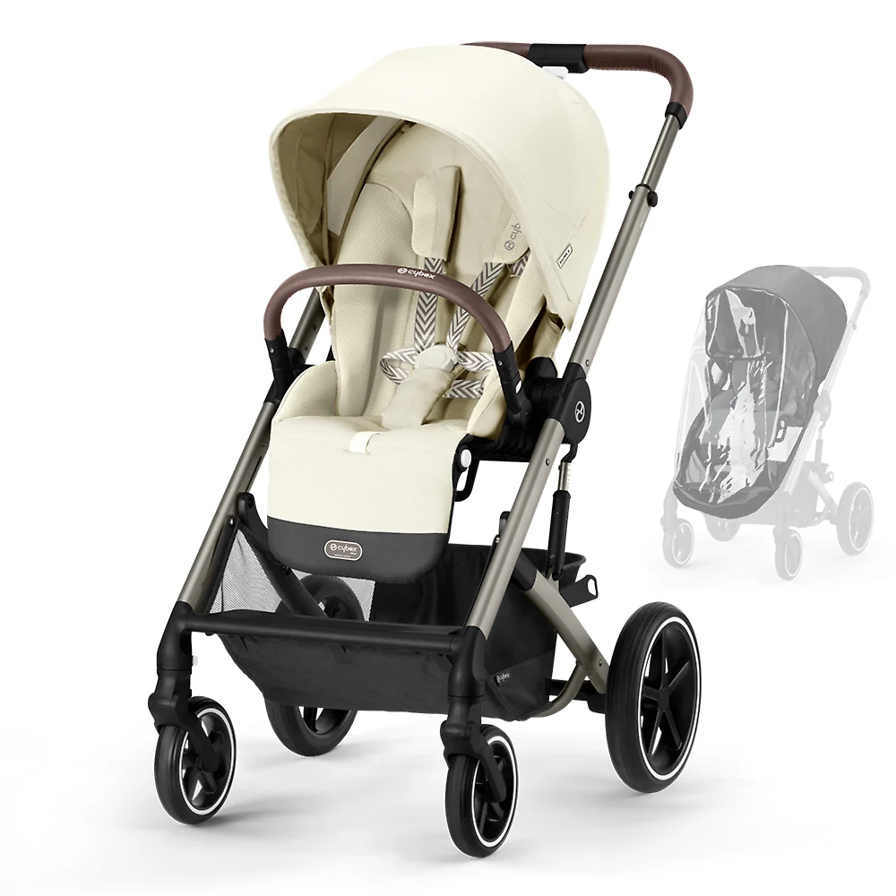 Cybex Balios S Lux - Кремовый (Seashell Beige TPE RC - Дождевик)
