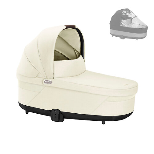 Cybex Cot S Lux - Кремовый (Seashell Beige RC - Дождевик)