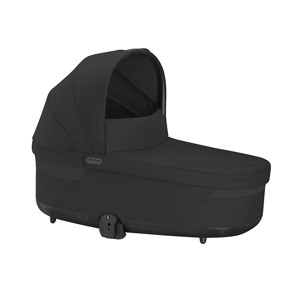 Cybex Cot S Lux - Чёрный (Moon Black)
