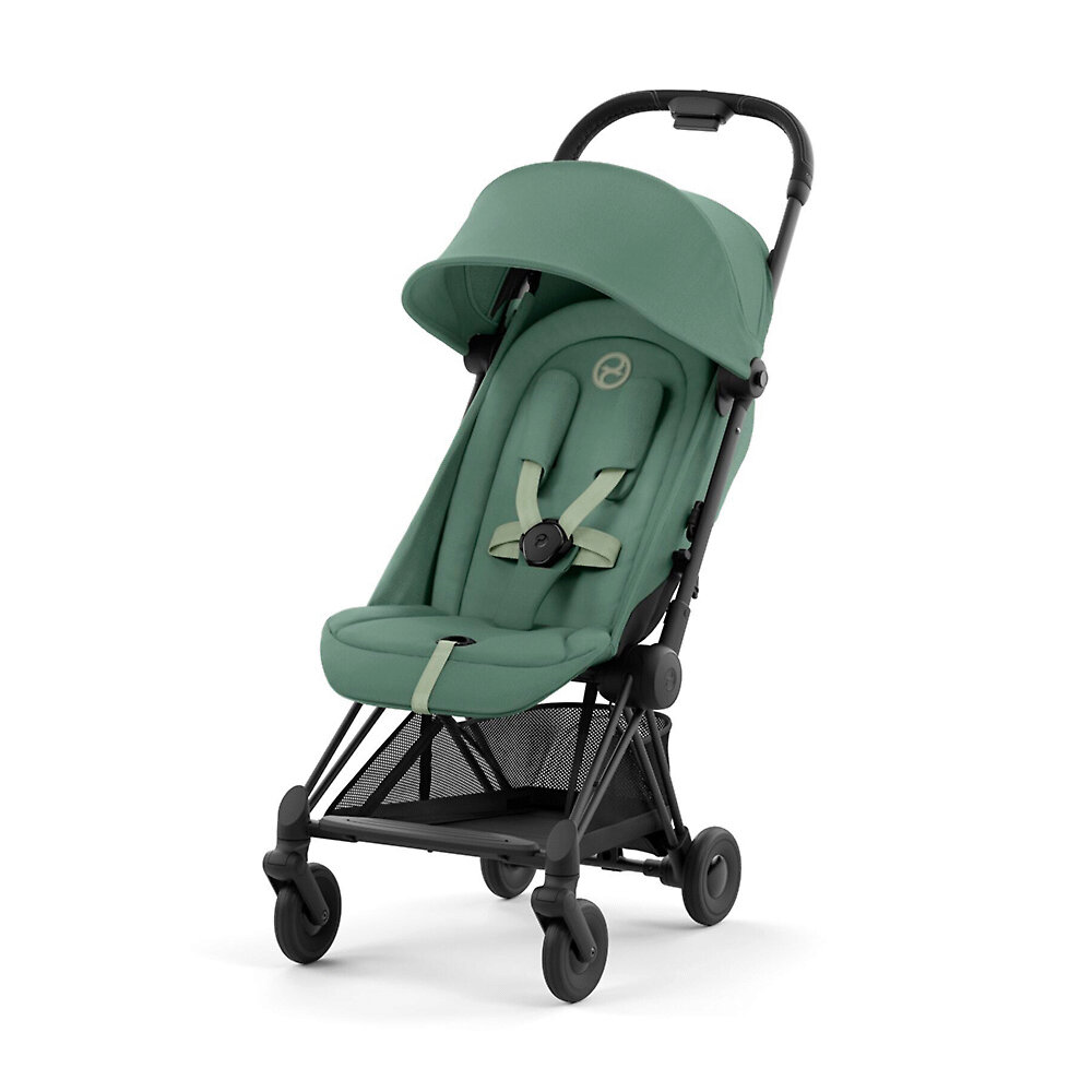 Cybex Coya - Зелёный / Чёрное шасси (Leaf Green / Matt Black)