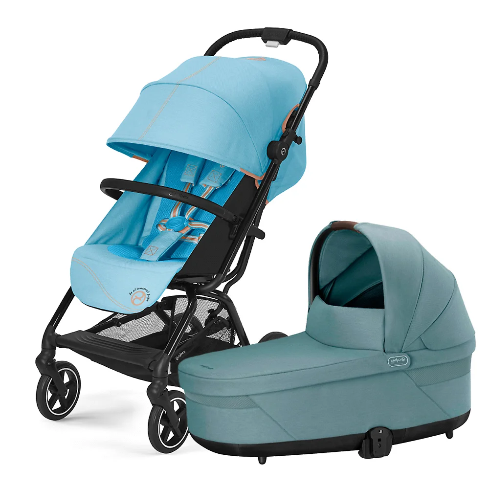 Cybex Eezy S Plus II - Голубой / Бирюзовый (Beach Blue / Sky Blue)