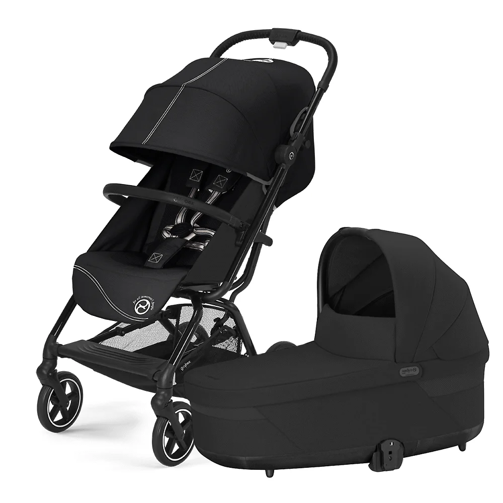 Cybex Eezy S Plus II - Чёрный (Moon Black)