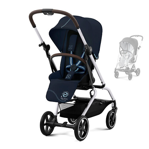 Cybex Eezy S Twist+2 - Синий (Ocean Blue SLV RC - Дождевик)