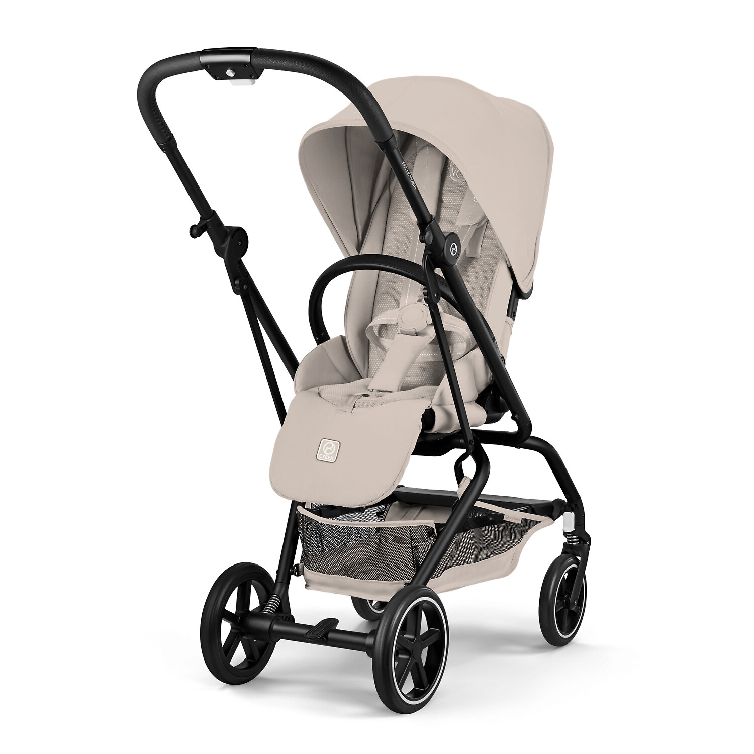 Cybex Eezy S Twist+2 - Светло-бежевый (Dune Grey BLK / 2026)