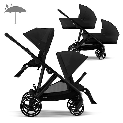 Cybex Gazelle S - Чёрный (Moon Black RC)