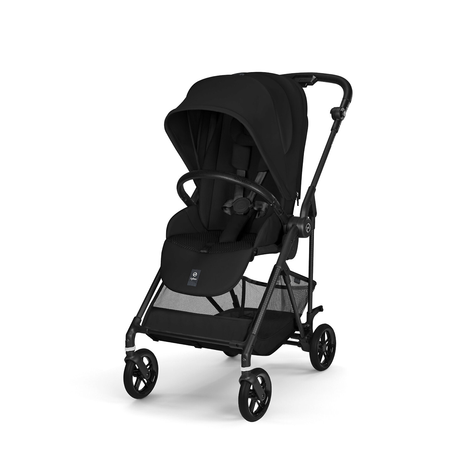 Cybex Melio - Чёрный (Carbon Magic Black 2026)
