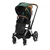 Cybex Priam III Fashion Collection - Серебристое шасси / Дизайнерская коллекция (Chrome / Birds of Paradise)