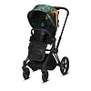 Cybex Priam III Fashion Collection - Чёрное шасси / Дизайнерская коллекция (Matt Black / Birds of Paradise)