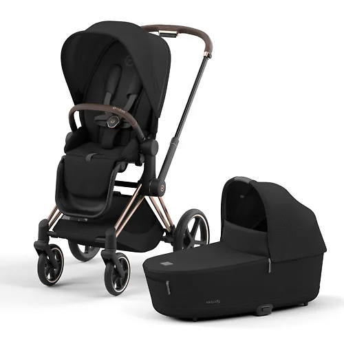 Cybex Priam IV Rose Gold - Чёрный (Sepia Black)