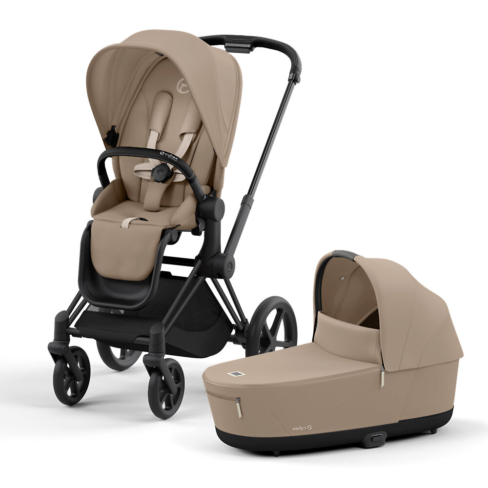 Cybex Priam IV - Бежевый / Чёрное шасси (Cozy Beige / Matt Black)