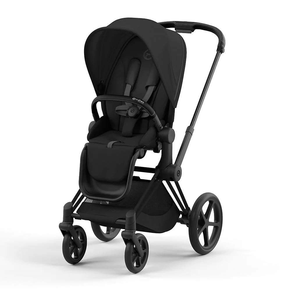 Cybex Priam IV - Чёрный / Чёрное шасси (Sepia Black / Matt Black)