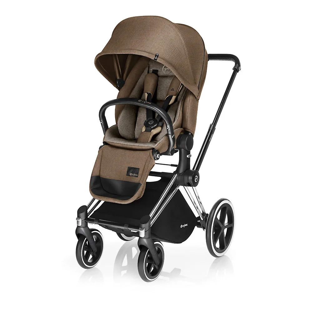 Cybex Priam Lux - Бежевый (Cashmere Beige) / Колеса Trekking