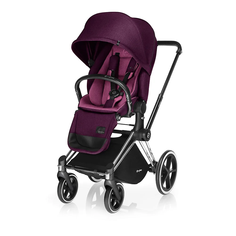 Cybex Priam Lux - Фиолетовый (Mystic Pink) / Колеса Trekking