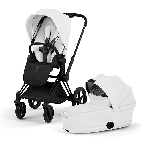 Cybex Priam Style - Белый / Чёрная рама (Off White / Matt Black)