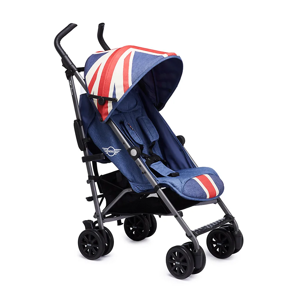MINI by Easywalker buggy+ - Синяя джинса (Union Jack Vintage)