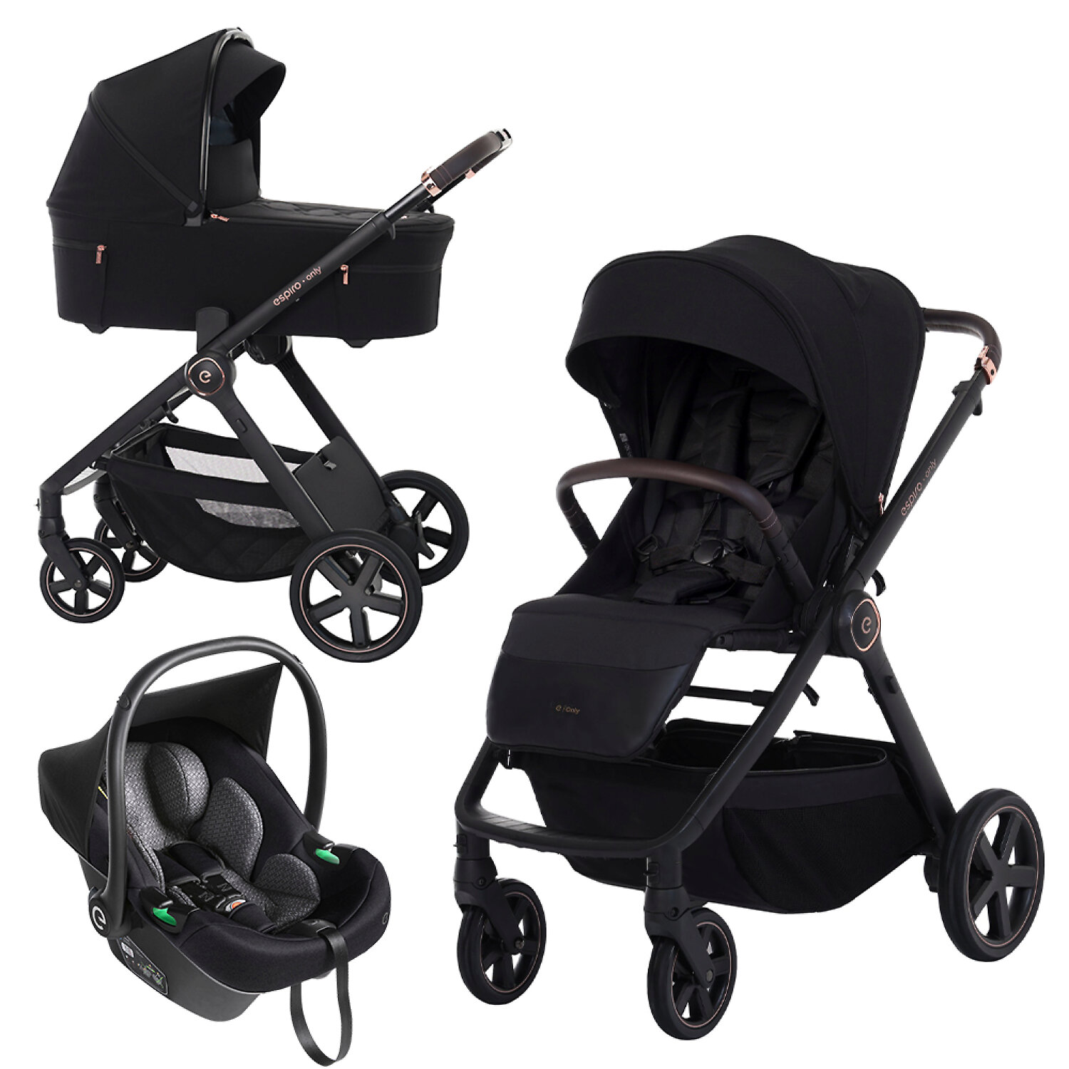 Espiro Only + Pi - Чёрный (Stylish Black)