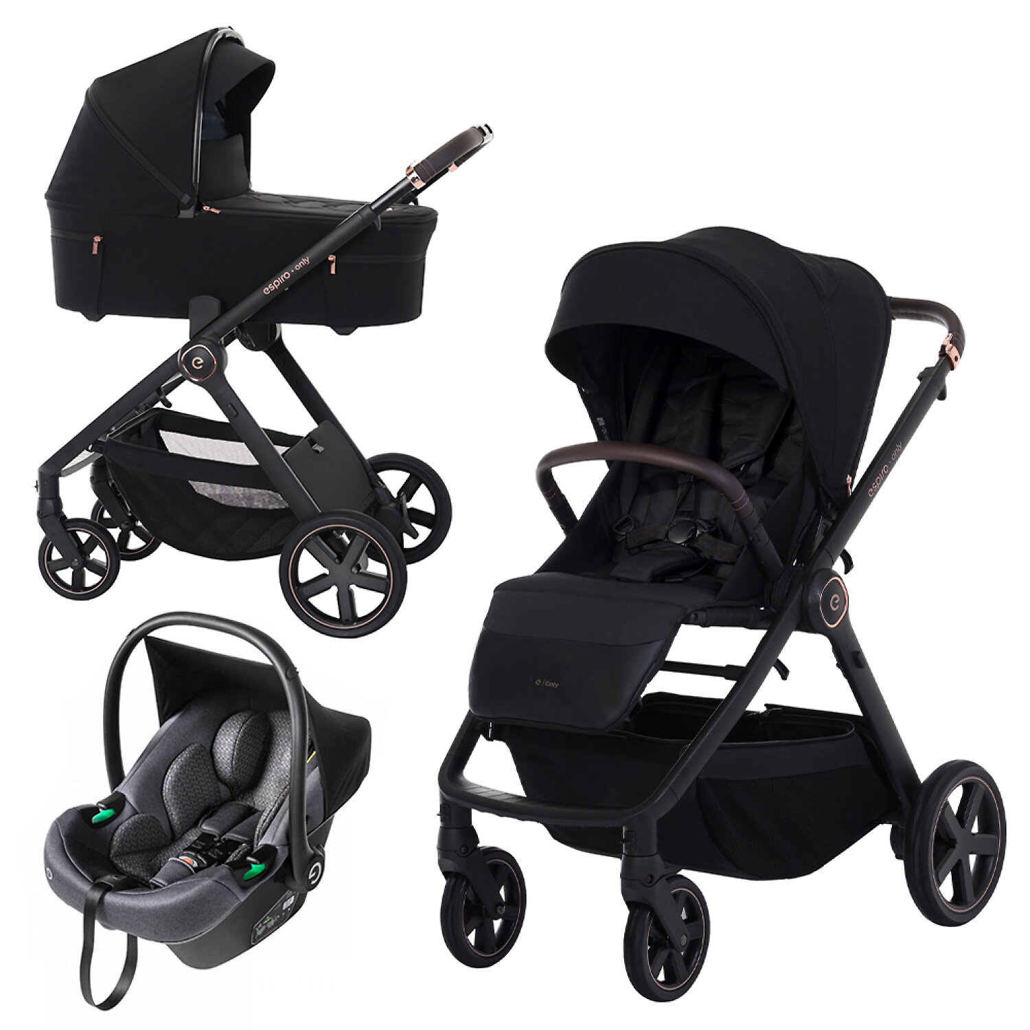 Espiro Only + Pi - Чёрный (Stylish Black)