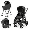 Inglesina Aptica XT New + Darwin Infant i-Size - Графитовый (Magnet Grey / 2025)