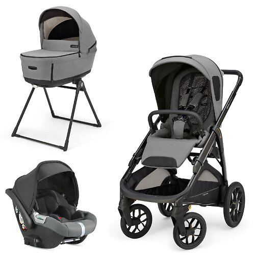 Inglesina Aptica XT New + Darwin Infant i-Size - Серый (Canyon Grey / 2025)