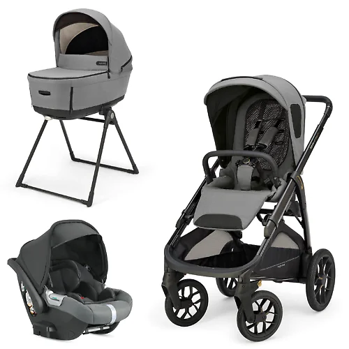 Inglesina Aptica XT New + Darwin Infant i-Size - Серый (Canyon Grey / 2025)