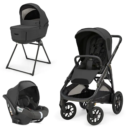 Inglesina Aptica XT New + Darwin Infant i-Size - Графитовый (Magnet Grey / 2025)