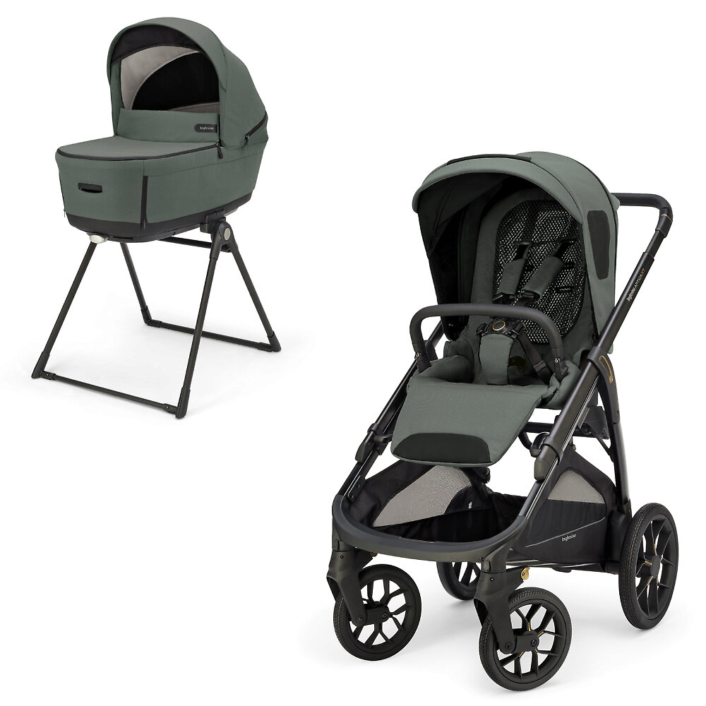 Inglesina Aptica XT New - Серо-зелёный (Taiga Green / 2025)