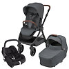 Maxi-Cosi Oxford Plus + CabrioFix i-Size - Графитовый (Twillic Graphite)