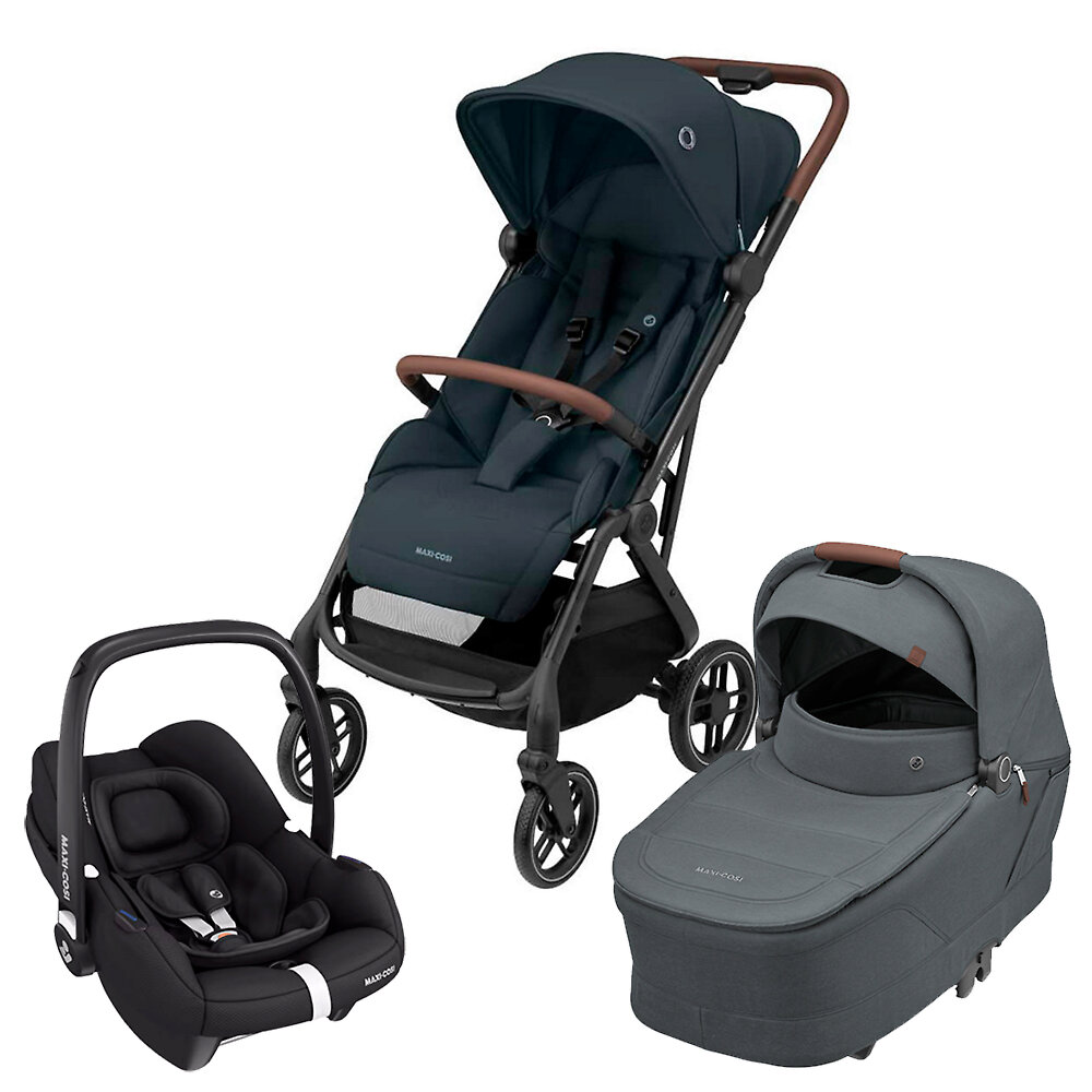Maxi-Cosi Soho + CabrioFix i-Size - Графитовый (Essential Graphite / Twillic Graphite)