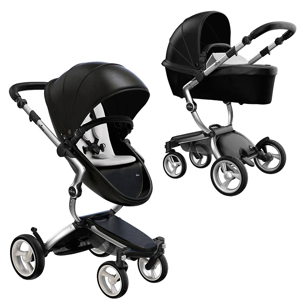 Mima Xari 4G - Чёрный / Шасси серебристое (Black / Aluminium)