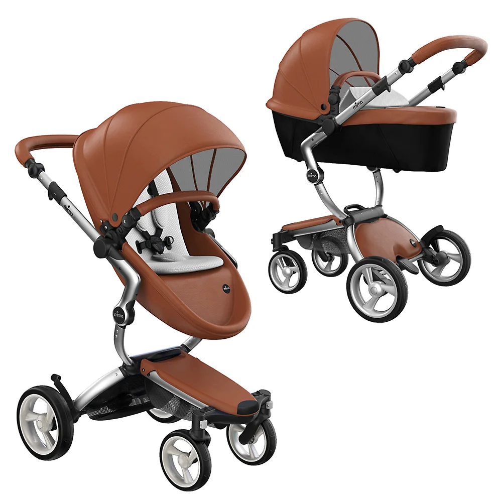 Mima Xari 4G - Коричневый / Шасси серебристое (Camel / Aluminium)