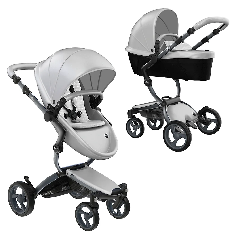 Mima Xari 4G SE - Серебристый / Шасси графитовое (Argento / Graphite Grey)