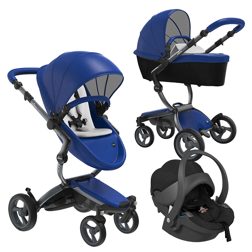 Mima Xari 4G SE + iZi Go Modular - Синий / Шасси графитовое (Royal Blue / Graphite Grey)