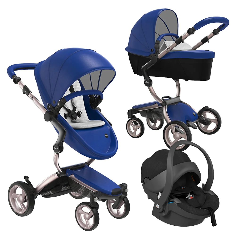 Mima Xari 4G SE + iZi Go Modular - Синий / Шасси розовое золото (Royal Blue / Rose Gold)