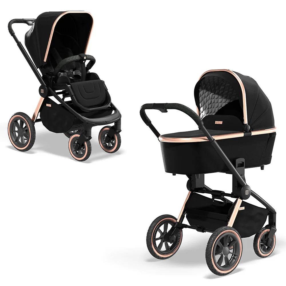Moon ReSea S - Чёрный (Black / Rose Gold)