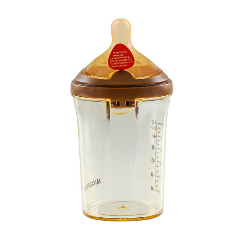 NicePapa Baby Bottle - Пищевой пластик (0-3 месяцев)