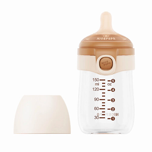 NicePapa Baby Glass Bottle - Стекло (0-3 месяцев)