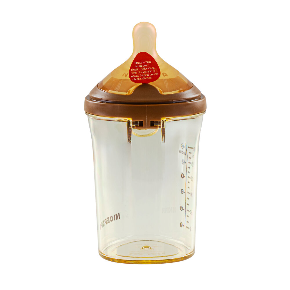 NicePapa Baby Bottle - Пищевой пластик (0-3 месяцев)