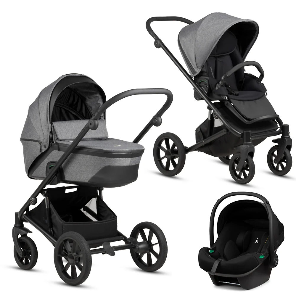 Noordi Aqua V.2 + Terra i-Size - Тёмно-серый (Dark Grey)