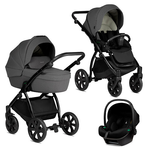 Noordi Luno All Trails + Terra i-Size - Графитовый (Ocean Wave)