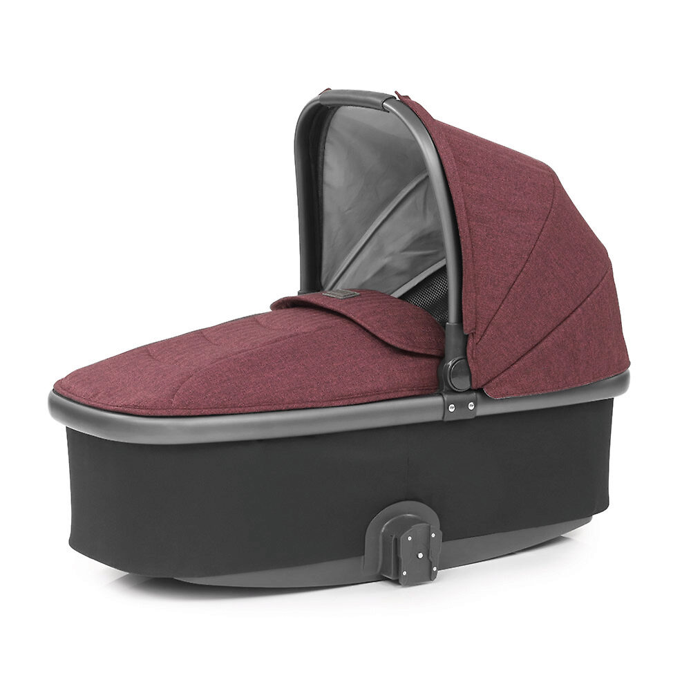 Oyster Carrycot - Бордовый (City Grey / Berry)